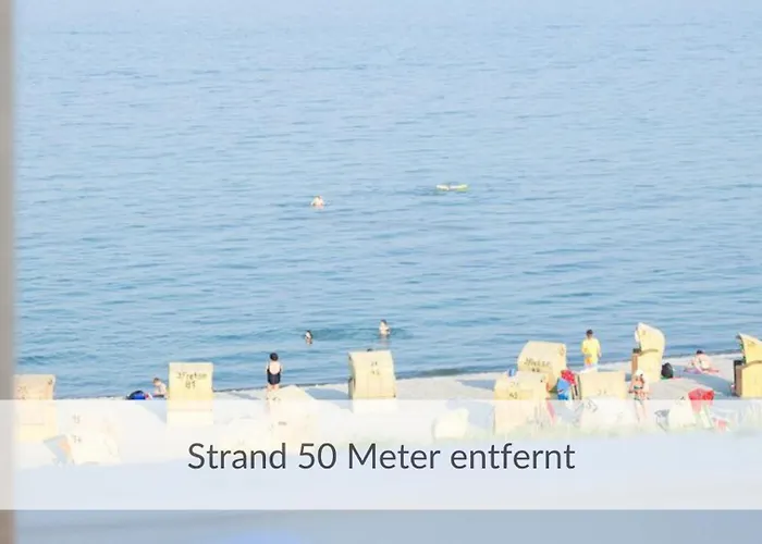 Strandvilla Haffkrug Strandlaeufer Апартаменты Шарбойц